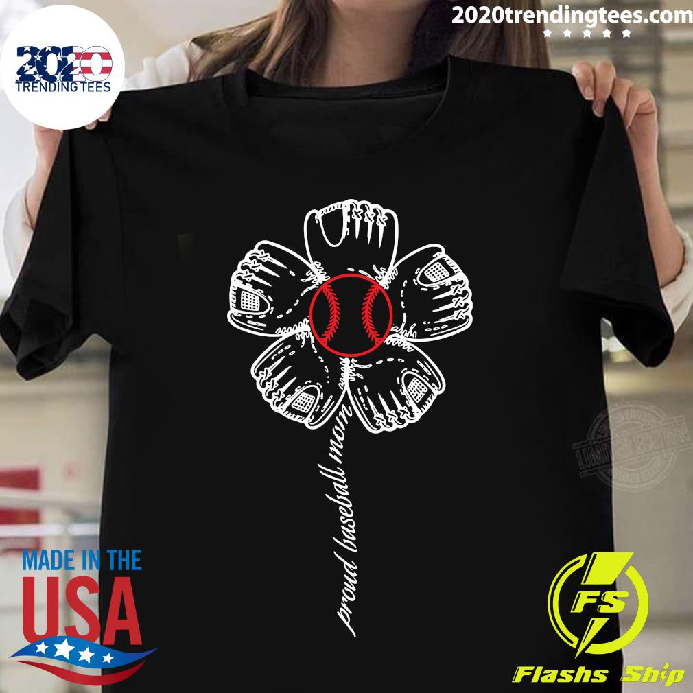 Proud Baseball Mom - Adult & Kids T-Shirts, Sweatshirts & Hoodies apparel design preview 1