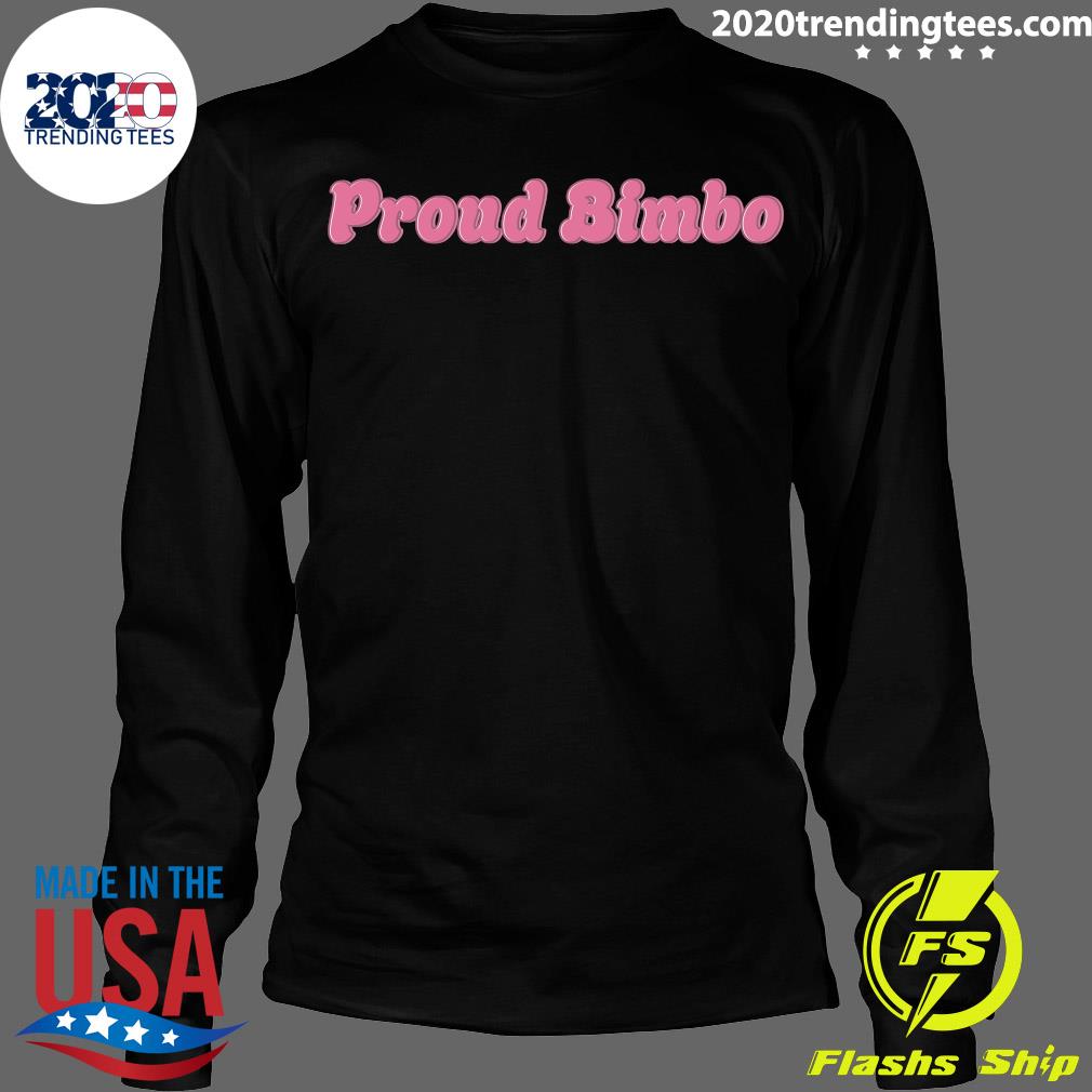 Proud Bimbo Logo - Adult & Kids T-Shirts, Sweatshirts & Hoodies apparel design preview 4