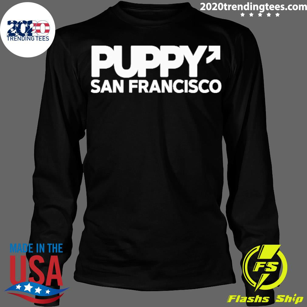 Puppy San Francisco - Adult & Kids T-Shirts, Sweatshirts & Hoodies apparel design preview 4