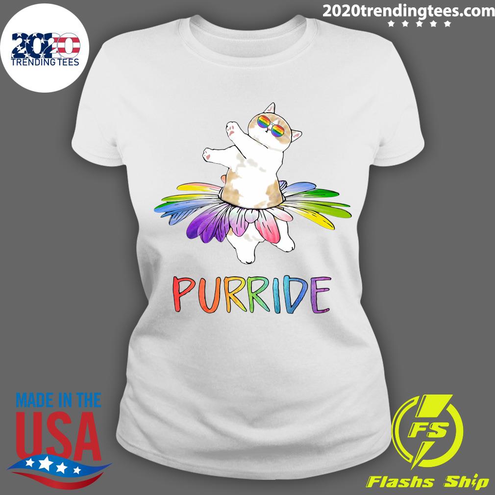 Purride Cat LGBT - Adult & Kids T-Shirts, Sweatshirts & Hoodies apparel design preview 3