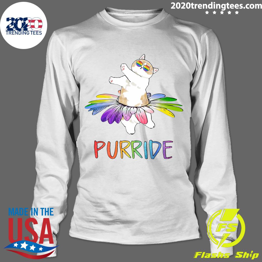 Purride Cat LGBT - Adult & Kids T-Shirts, Sweatshirts & Hoodies apparel design preview 4