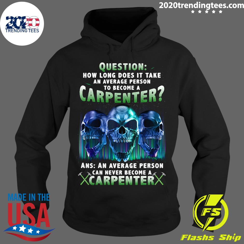 Question How Long Does It Take An Average Person To - Adult & Kids T-Shirts, Sweatshirts & Hoodies apparel design preview 2
