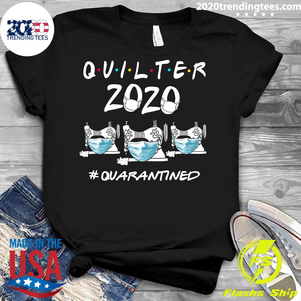 Quilter 2020 Quarantined - Adult & Kids T-Shirts, Sweatshirts & Hoodies apparel design preview 3