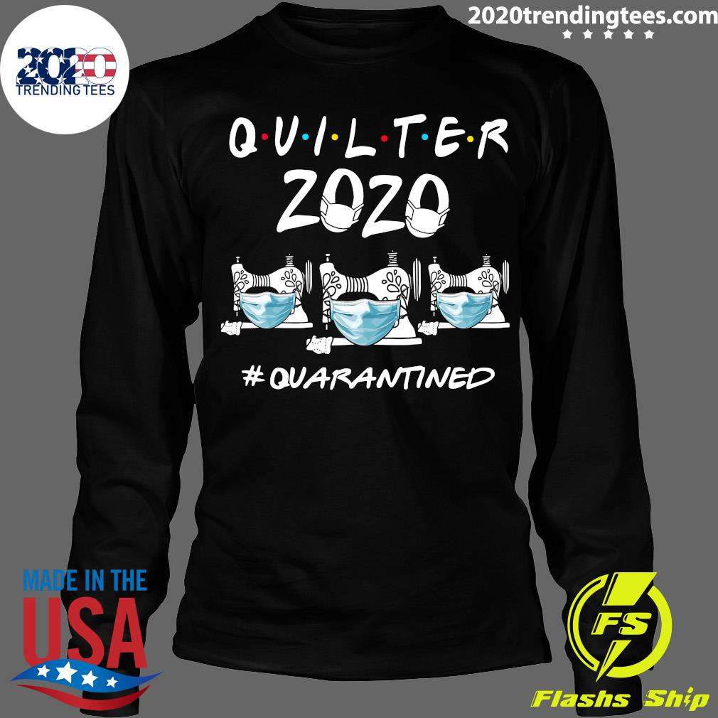 Quilter 2020 Quarantined - Adult & Kids T-Shirts, Sweatshirts & Hoodies apparel design preview 4