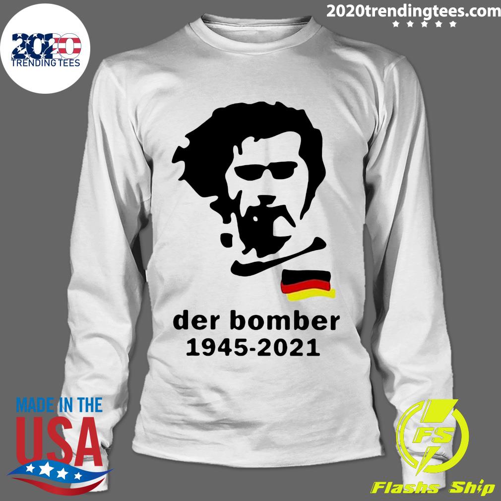 R.i.p Gerd Muller Der Bomber 1945-2021 - Adult & Kids T-Shirts, Sweatshirts & Hoodies apparel design preview 4