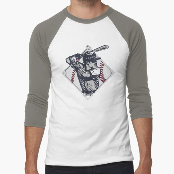 Diamond Baseball Rocks Slugger T-Shirt - Unique Graphic Men Women - T-Shirt, Sweatshirt, Hoodie