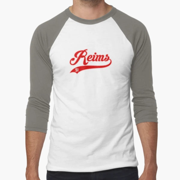 Reims Baseball T-Shirt - Casual Everyday Wear Men Women - T-Shirt, Sweatshirt, Hoodie