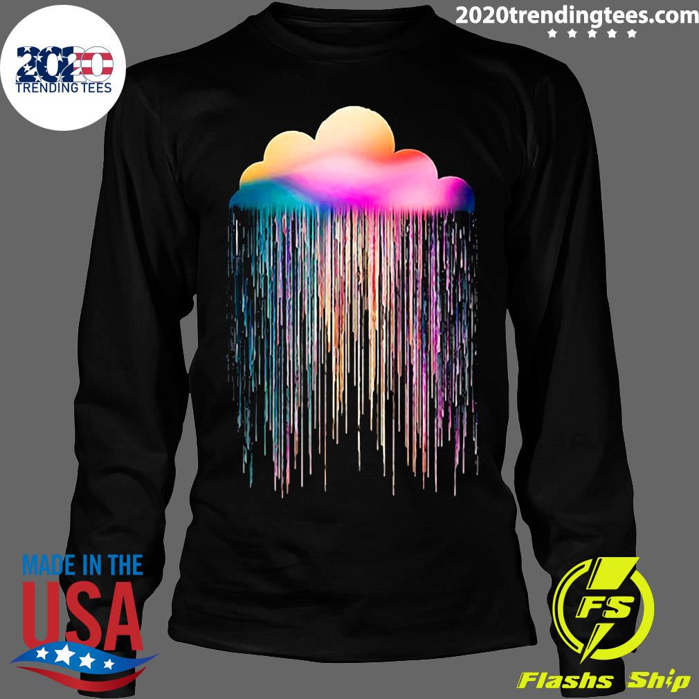 Rainbow Rain - Adult & Kids T-Shirts, Sweatshirts & Hoodies apparel design preview 4