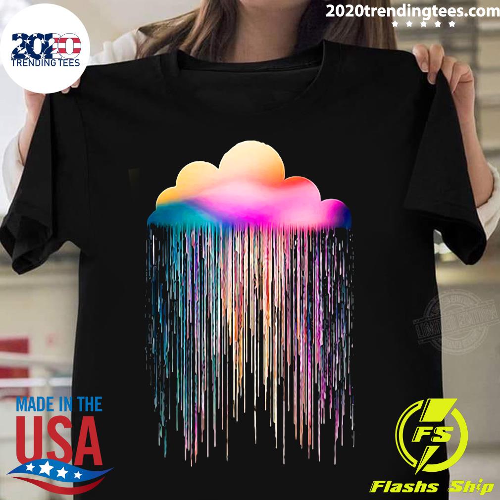 Rainbow Rain - Adult & Kids T-Shirts, Sweatshirts & Hoodies apparel design preview 1