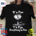 Raining Cat It's Fine I'm Everything Is - Adult & Kids T-Shirts, Sweatshirts & Hoodies apparel design preview 1