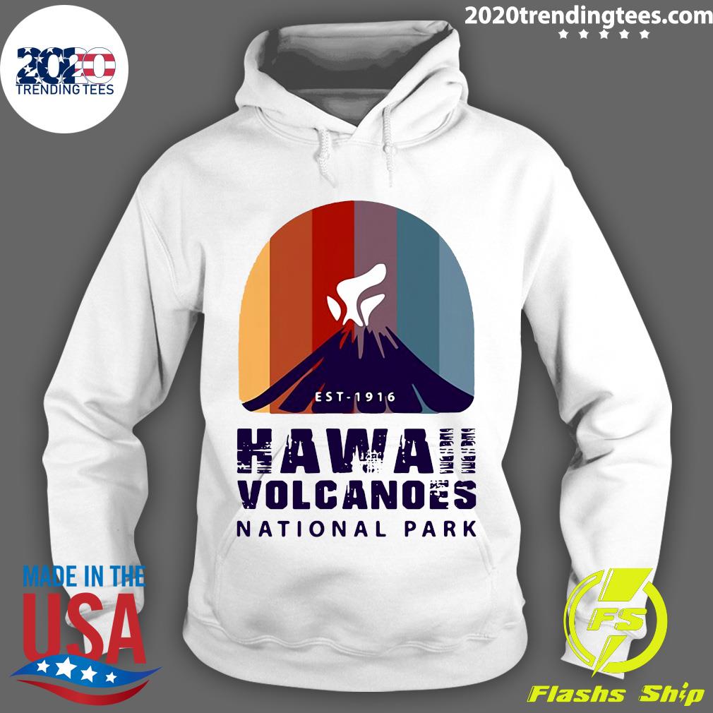 Retro Hawaii Volcanoes National Park - Adult & Kids T-Shirts, Sweatshirts & Hoodies apparel design preview 2