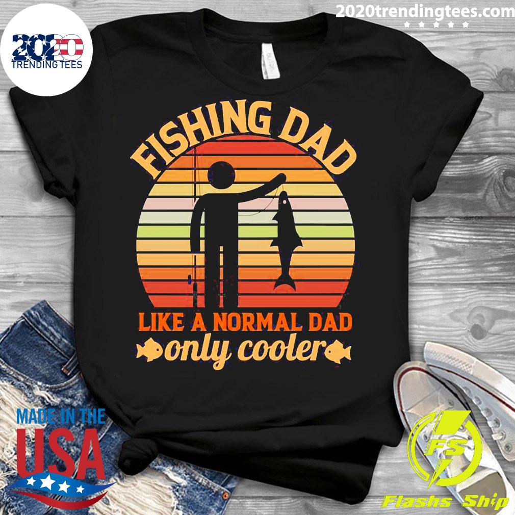Retro Vintage Fisherman - Adult & Kids T-Shirts, Sweatshirts & Hoodies apparel design preview 3