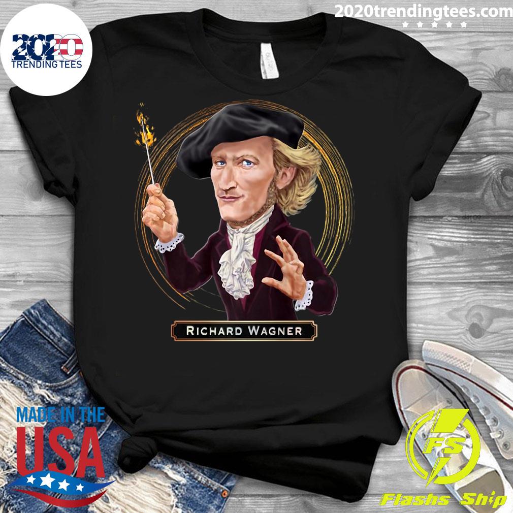 Richard Wagner German Opera Composer - Adult & Kids T-Shirts, Sweatshirts & Hoodies apparel design preview 3
