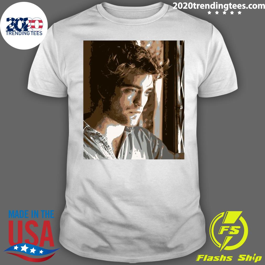 Robert Pattinson Graphic English Actor - Adult & Kids T-Shirts, Sweatshirts & Hoodies apparel design preview 1
