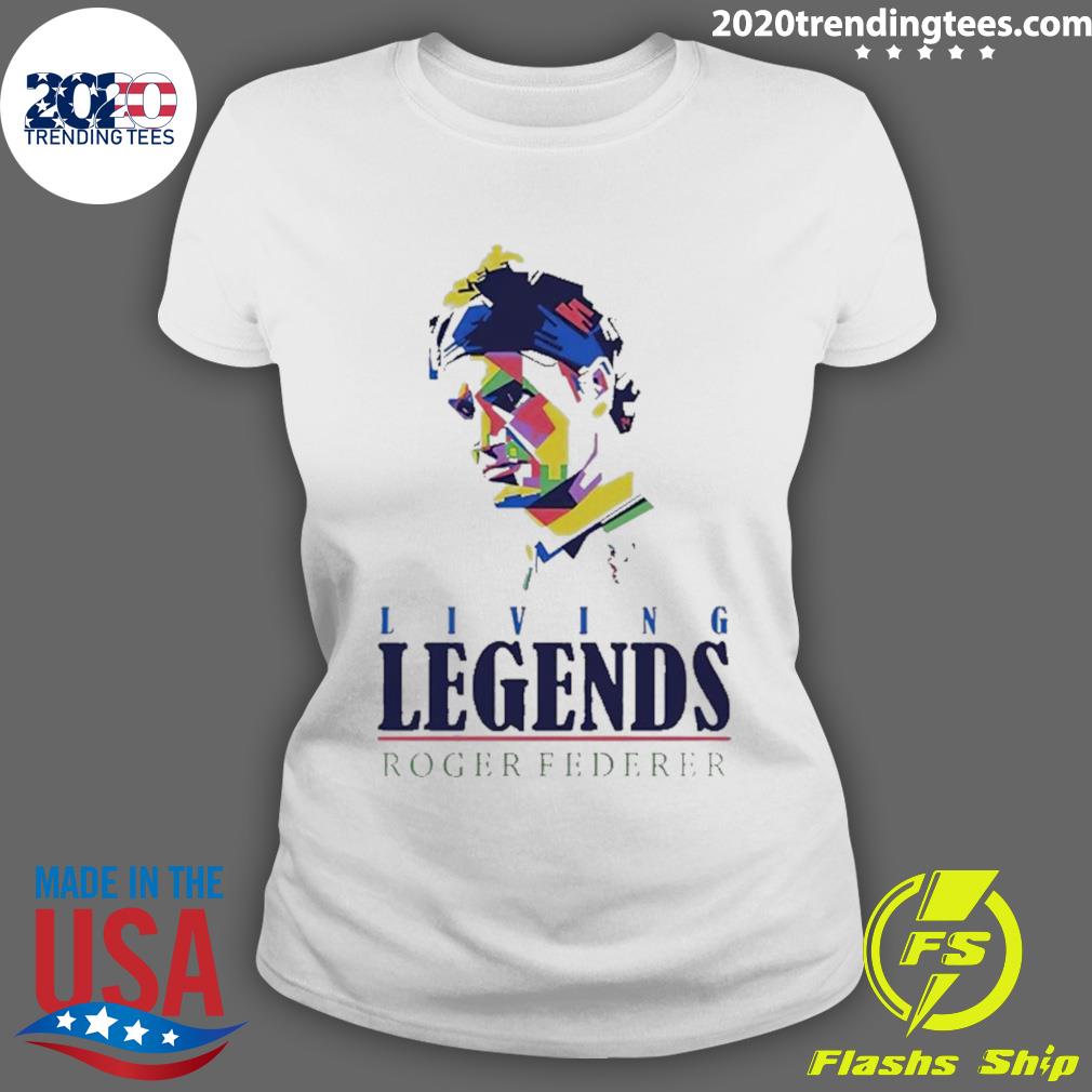 Roger Federer Thank You For The Memories - Adult & Kids T-Shirts, Sweatshirts & Hoodies apparel design preview 3