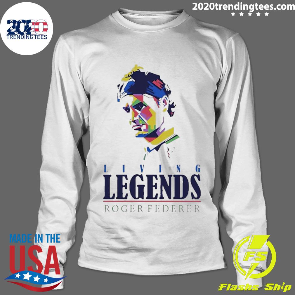 Roger Federer Thank You For The Memories - Adult & Kids T-Shirts, Sweatshirts & Hoodies apparel design preview 4