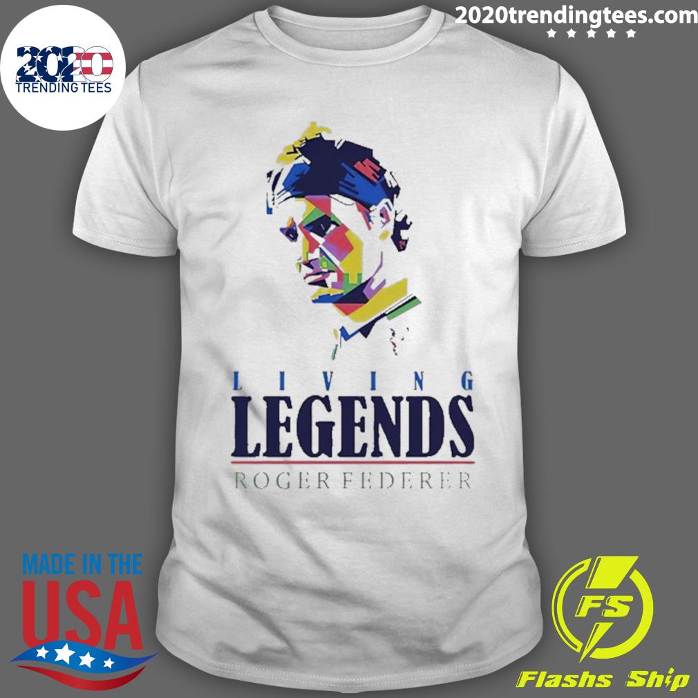 Roger Federer Thank You For The Memories - Adult & Kids T-Shirts, Sweatshirts & Hoodies apparel design preview 1