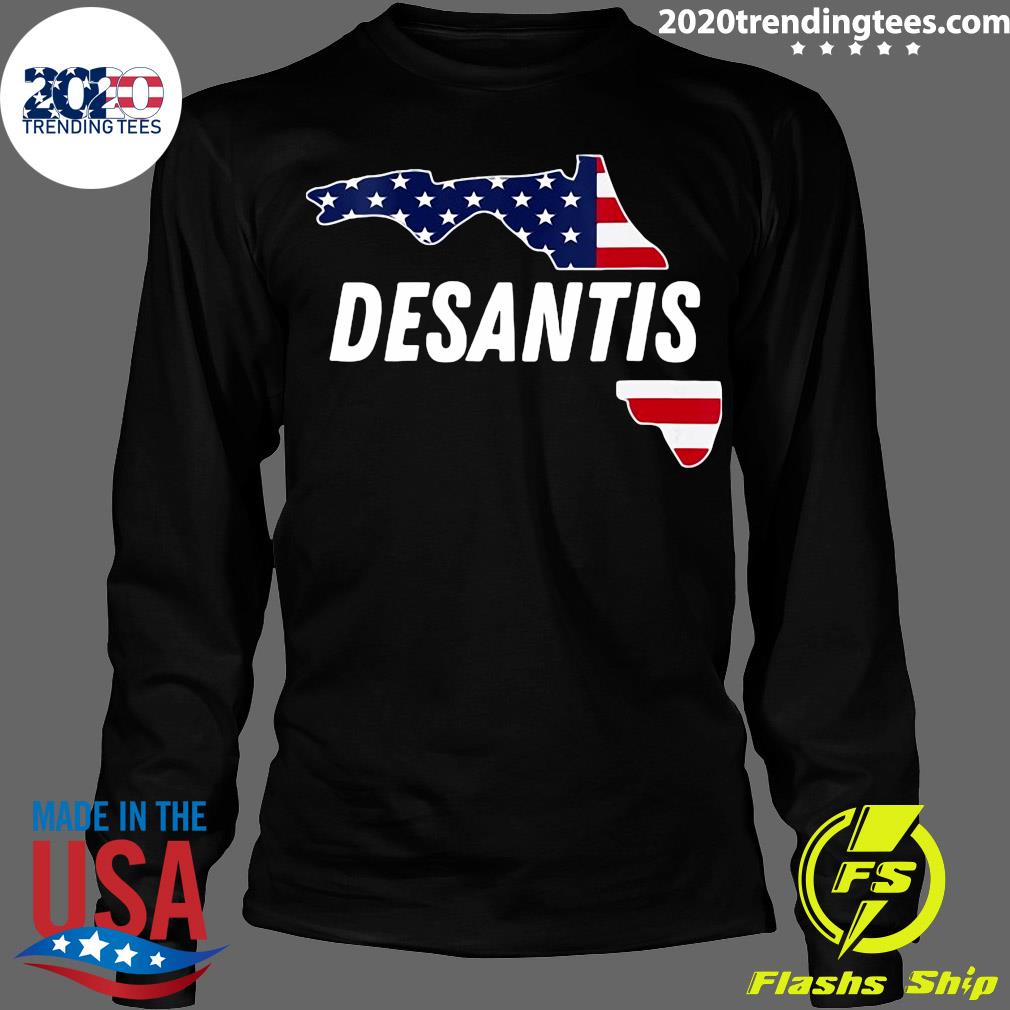 Ron Desantis Make America Florida 2024 Governor - Adult & Kids T-Shirts, Sweatshirts & Hoodies apparel design preview 4