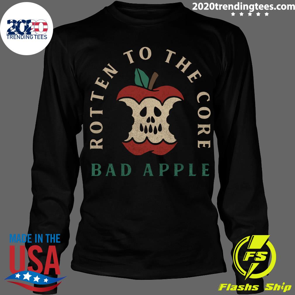 Rotten To The Core Bad Apple - Adult & Kids T-Shirts, Sweatshirts & Hoodies apparel design preview 4