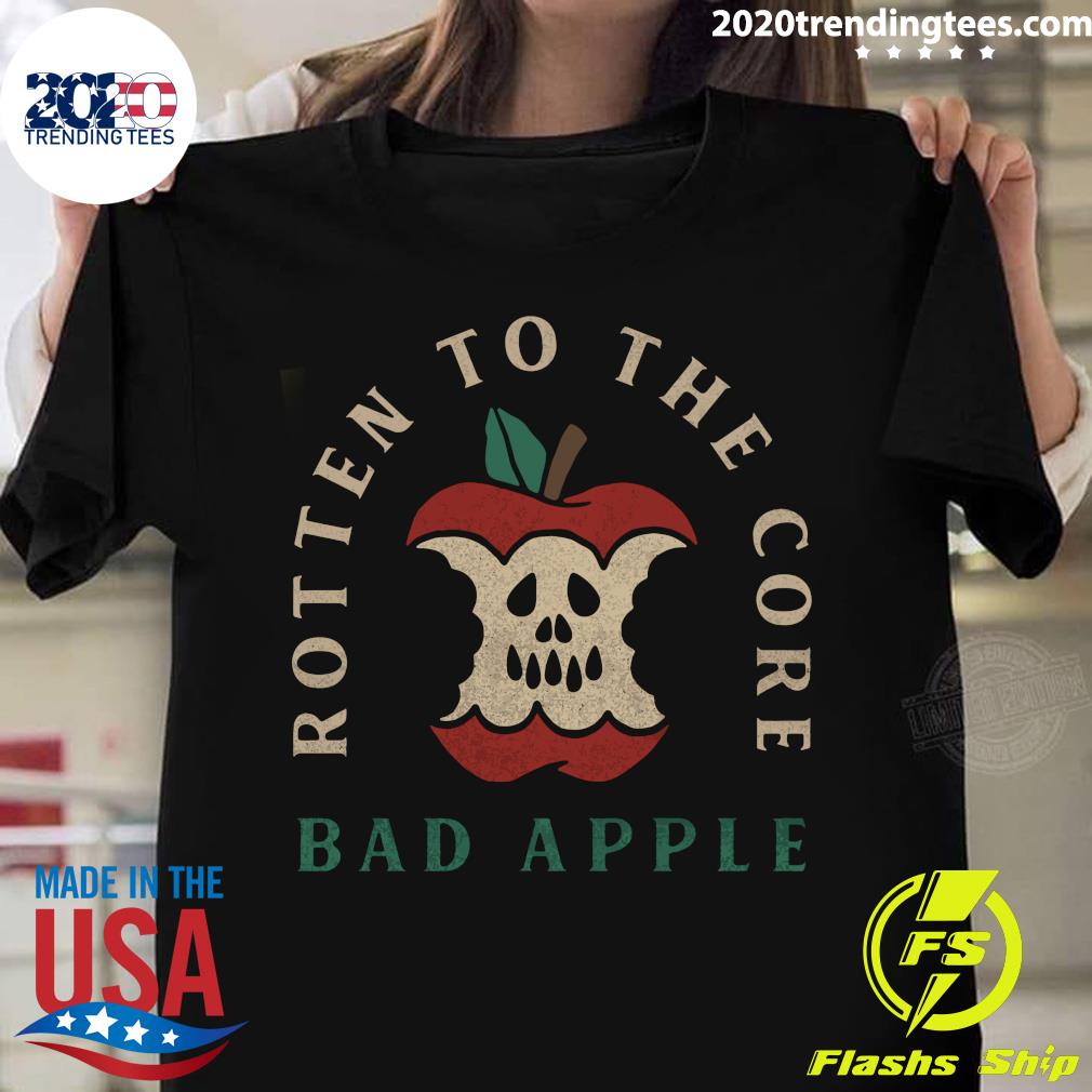 Rotten To The Core Bad Apple - Adult & Kids T-Shirts, Sweatshirts & Hoodies apparel design preview 1