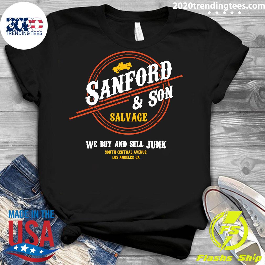 Sanford And Son Salvage We Buy Sell Junk - Adult & Kids T-Shirts, Sweatshirts & Hoodies apparel design preview 3