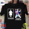 School Counselor Dabbing Unicorn - Adult & Kids T-Shirts, Sweatshirts & Hoodies apparel design preview 1