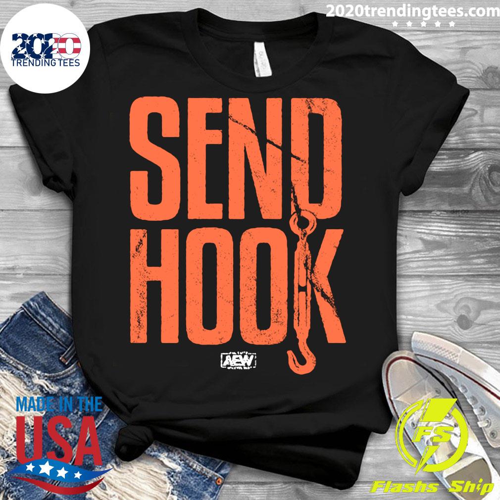 Send Hook - Adult & Kids T-Shirts, Sweatshirts & Hoodies apparel design preview 3