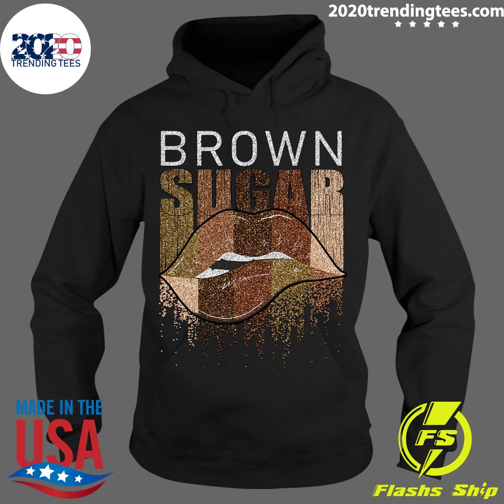 Sexy Lips Brown Sugar - Adult & Kids T-Shirts, Sweatshirts & Hoodies apparel design preview 2
