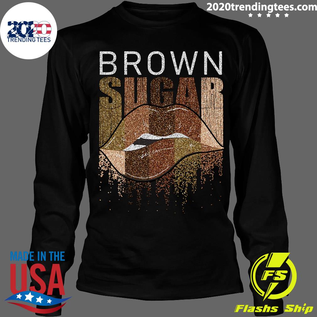 Sexy Lips Brown Sugar - Adult & Kids T-Shirts, Sweatshirts & Hoodies apparel design preview 4