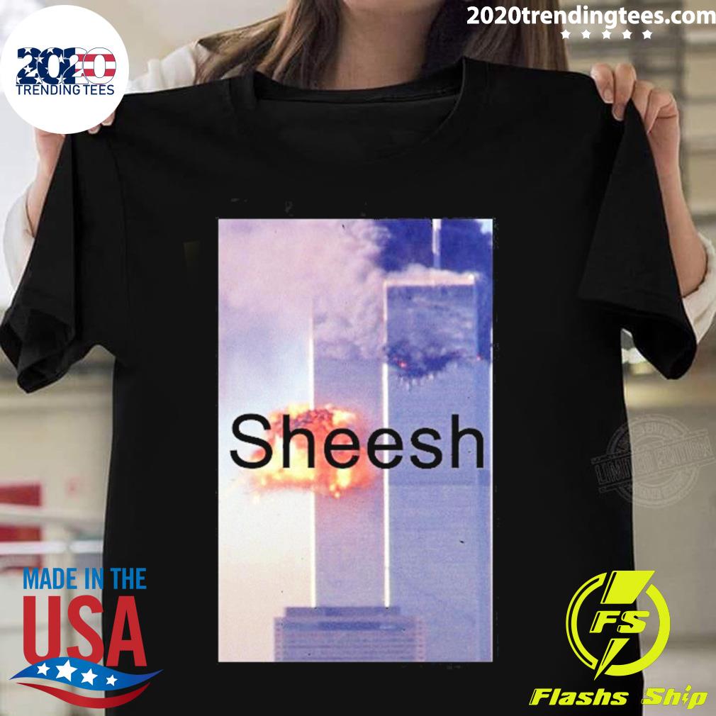 Sheesh 9-11 Twin Tower Attack - Adult & Kids T-Shirts, Sweatshirts & Hoodies apparel design preview 1