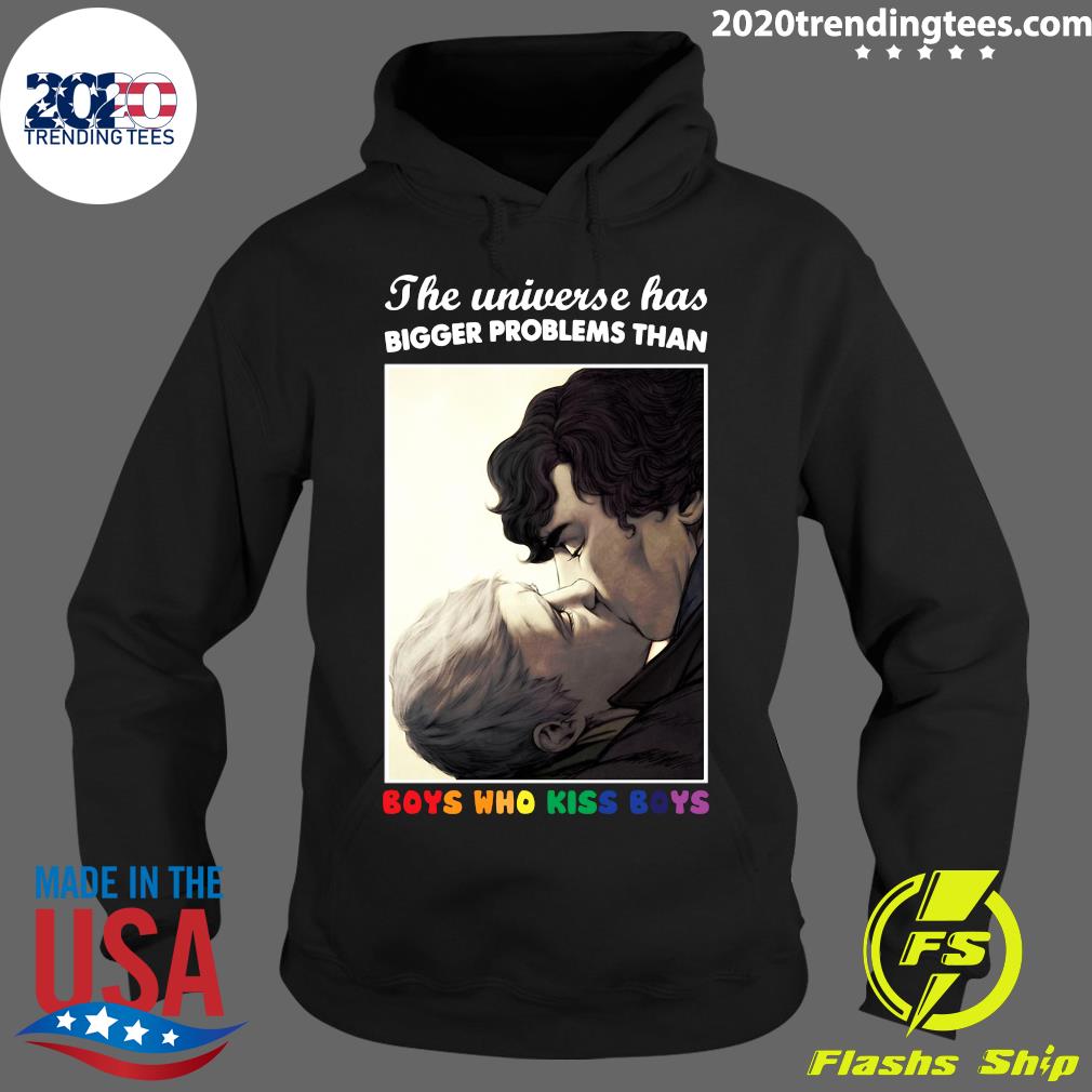Sherlock Watson The Universe Has Bigger Problems Than - Adult & Kids T-Shirts, Sweatshirts & Hoodies apparel design preview 2
