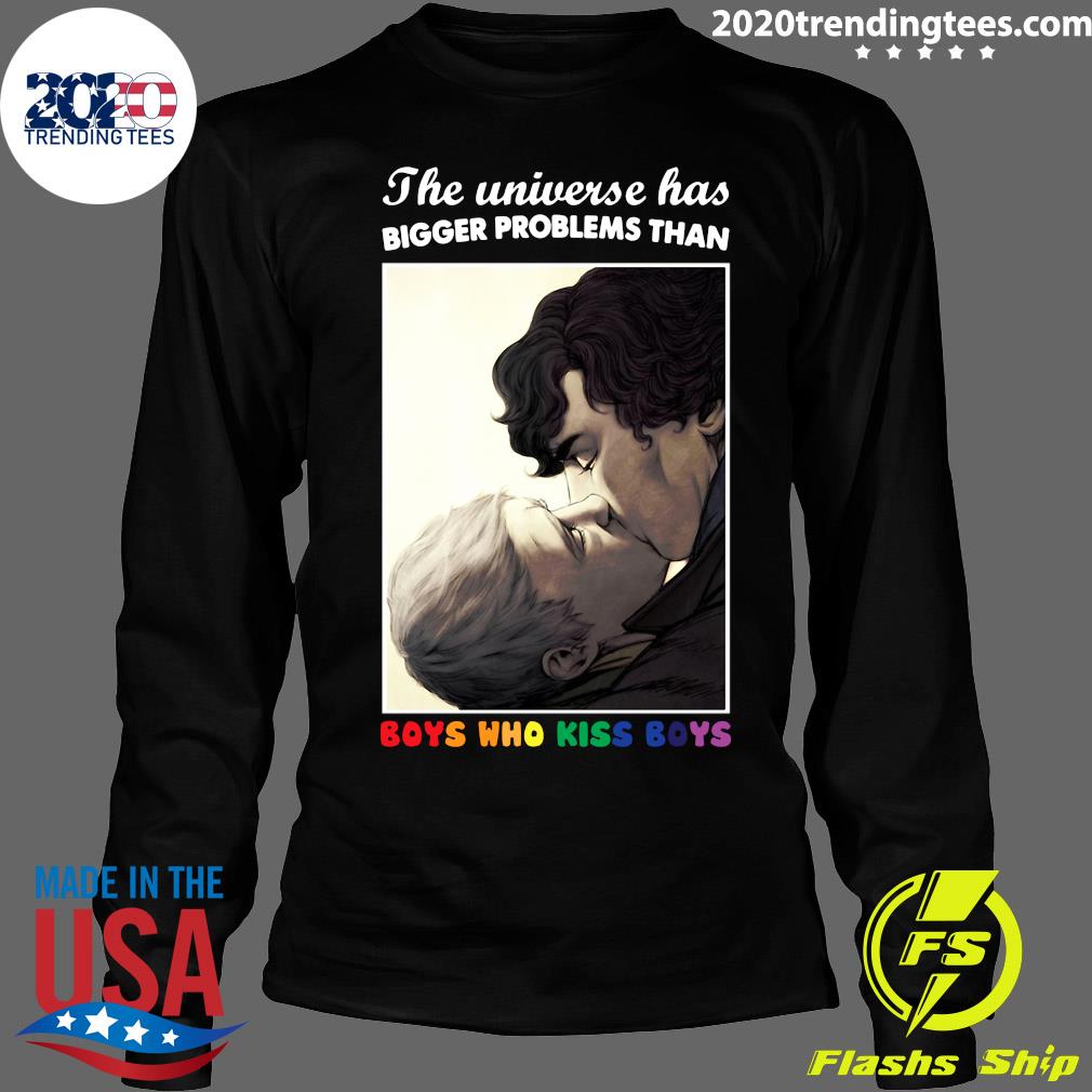 Sherlock Watson The Universe Has Bigger Problems Than - Adult & Kids T-Shirts, Sweatshirts & Hoodies apparel design preview 4