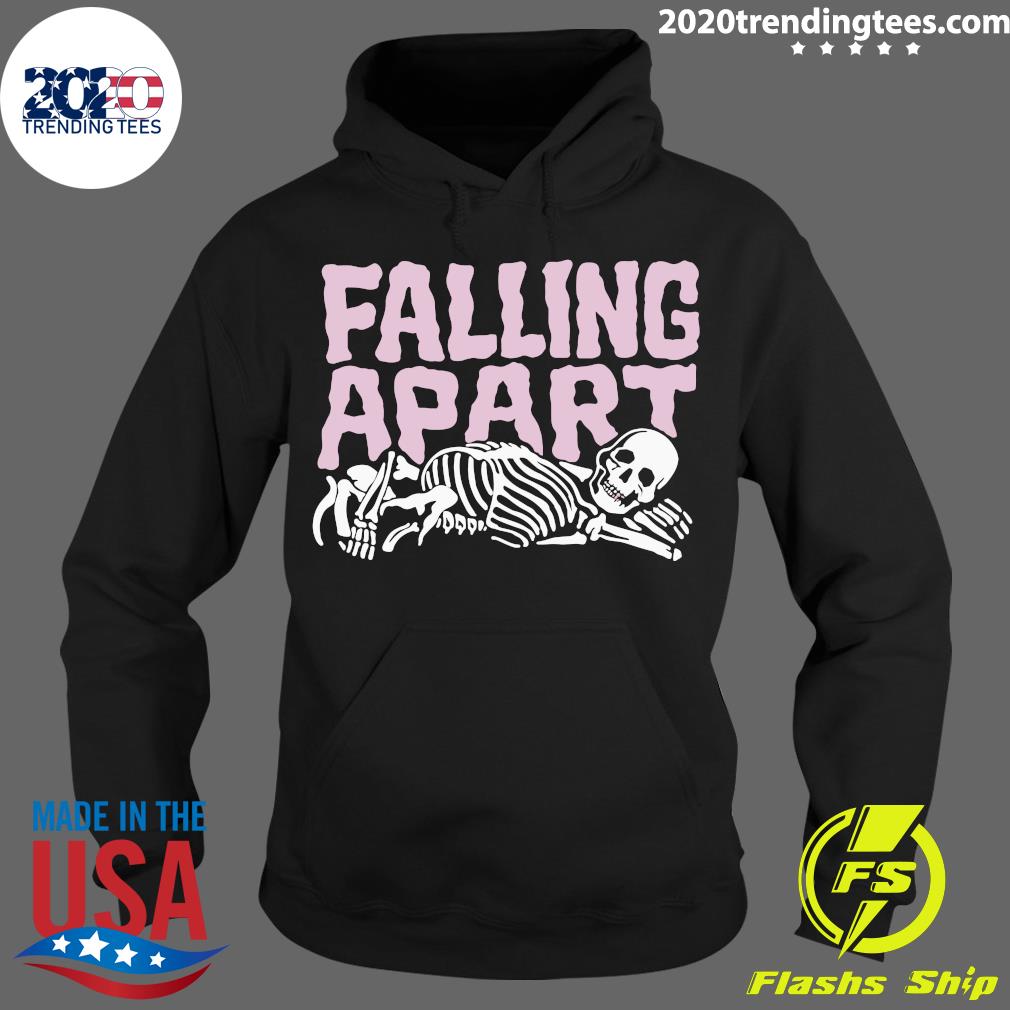 Skull Falling Apart - Adult & Kids T-Shirts, Sweatshirts & Hoodies apparel design preview 2