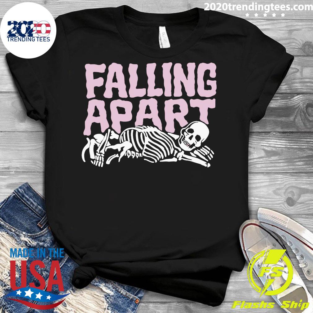 Skull Falling Apart - Adult & Kids T-Shirts, Sweatshirts & Hoodies apparel design preview 3