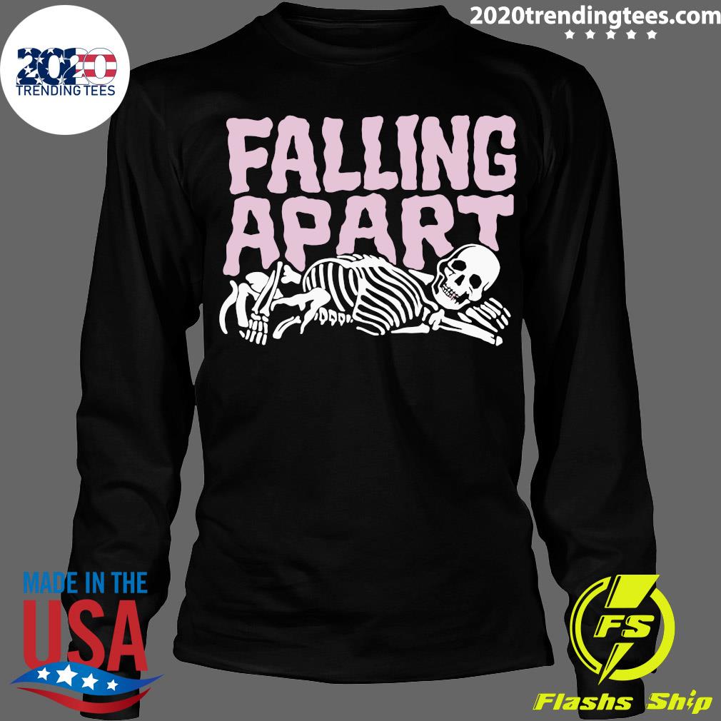 Skull Falling Apart - Adult & Kids T-Shirts, Sweatshirts & Hoodies apparel design preview 4