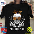 Skull Hairdresser I'll Cut You - Adult & Kids T-Shirts, Sweatshirts & Hoodies apparel design preview 1