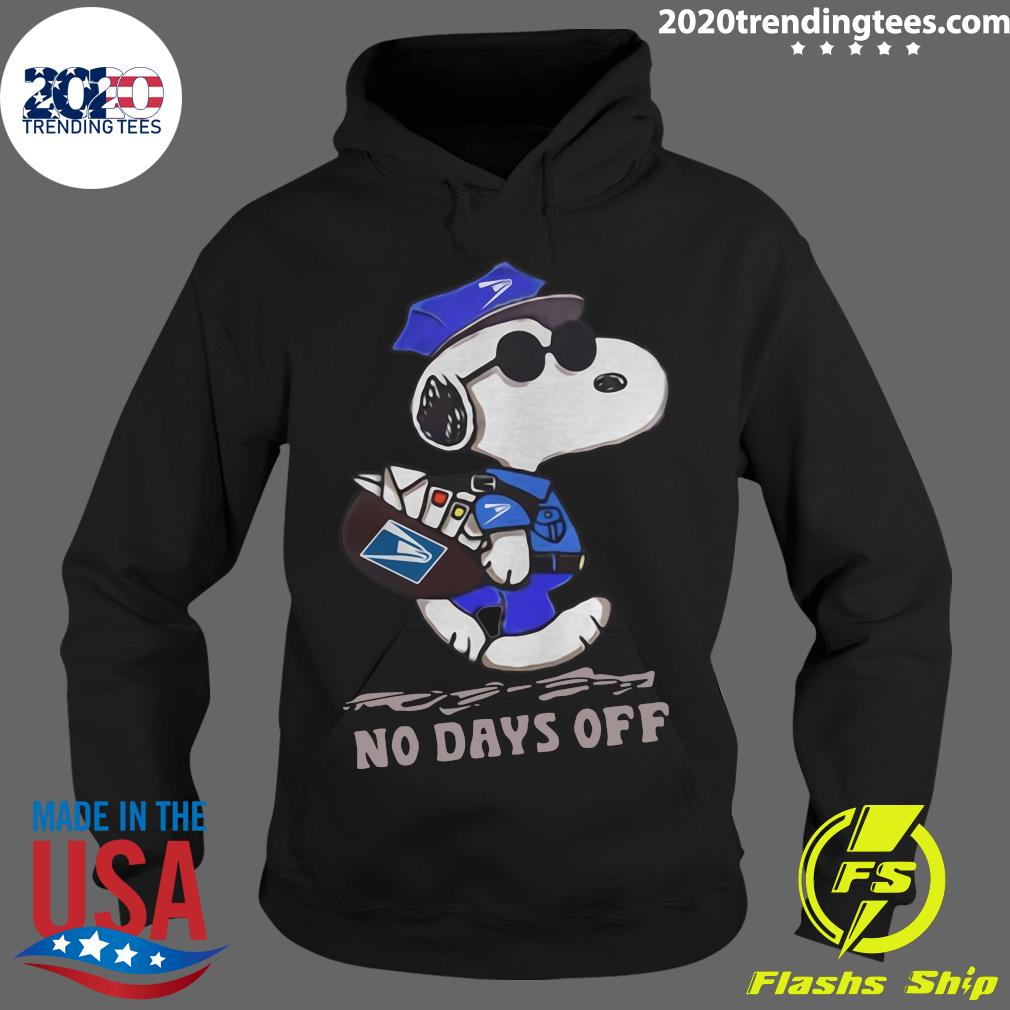Snoopy No Days Off - Adult & Kids T-Shirts, Sweatshirts & Hoodies apparel design preview 2