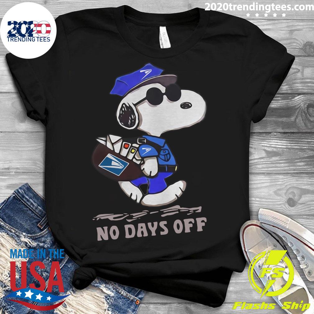 Snoopy No Days Off - Adult & Kids T-Shirts, Sweatshirts & Hoodies apparel design preview 3
