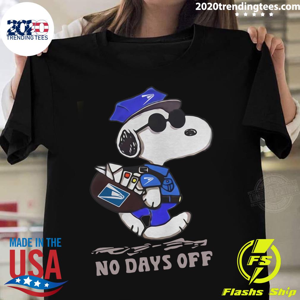 Snoopy No Days Off - Adult & Kids T-Shirts, Sweatshirts & Hoodies apparel design preview 1
