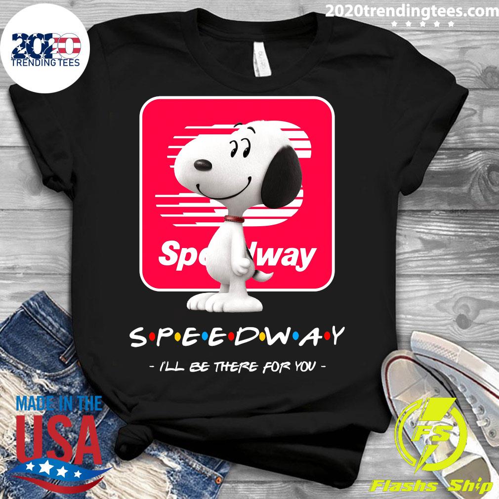 Snoopy Speedway I'll Be There For You - Adult & Kids T-Shirts, Sweatshirts & Hoodies apparel design preview 3