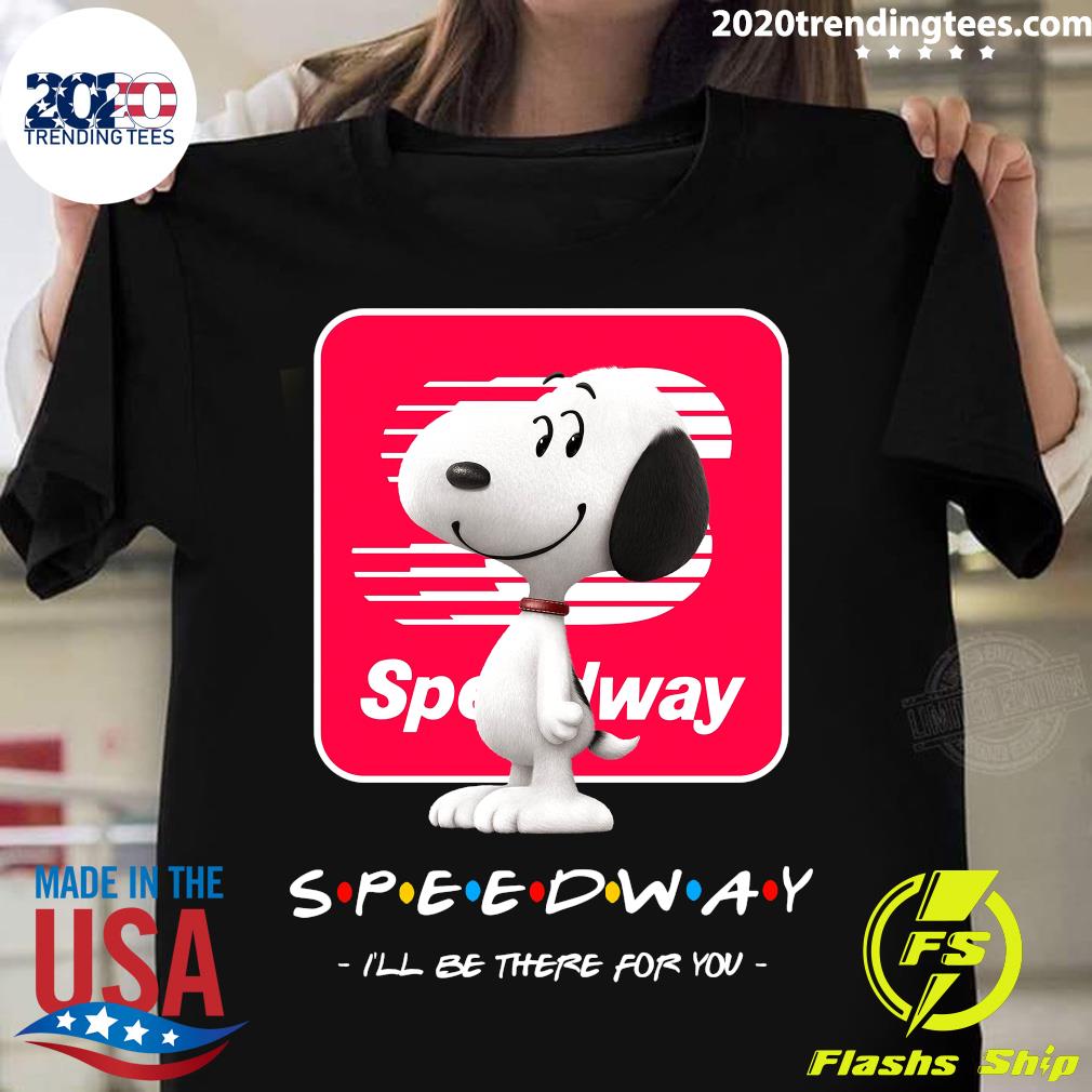 Snoopy Speedway I'll Be There For You - Adult & Kids T-Shirts, Sweatshirts & Hoodies apparel design preview 1