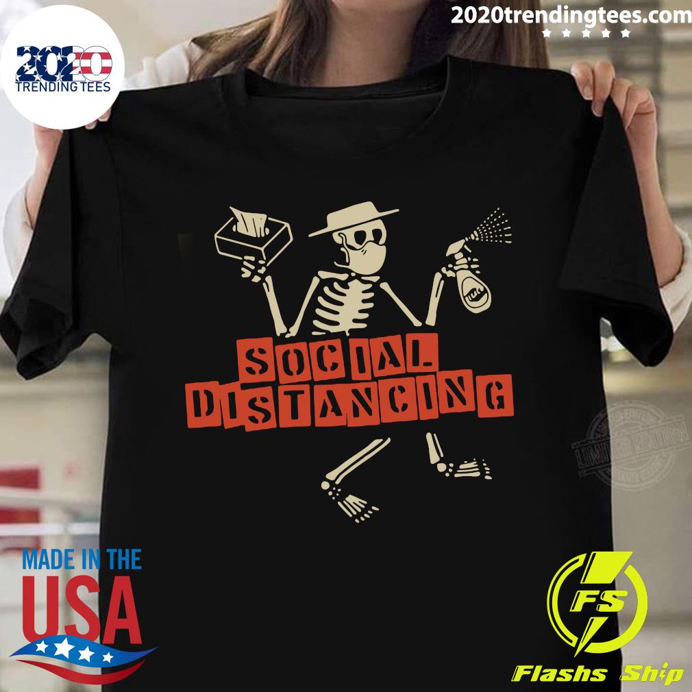 Social Distancing - Adult & Kids T-Shirts, Sweatshirts & Hoodies apparel design preview 1