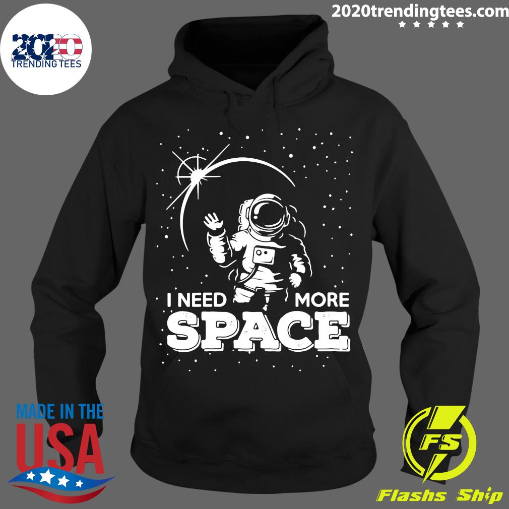 Solar Eclipse Need More Space Astronaut Outer - Adult & Kids T-Shirts, Sweatshirts & Hoodies apparel design preview 2
