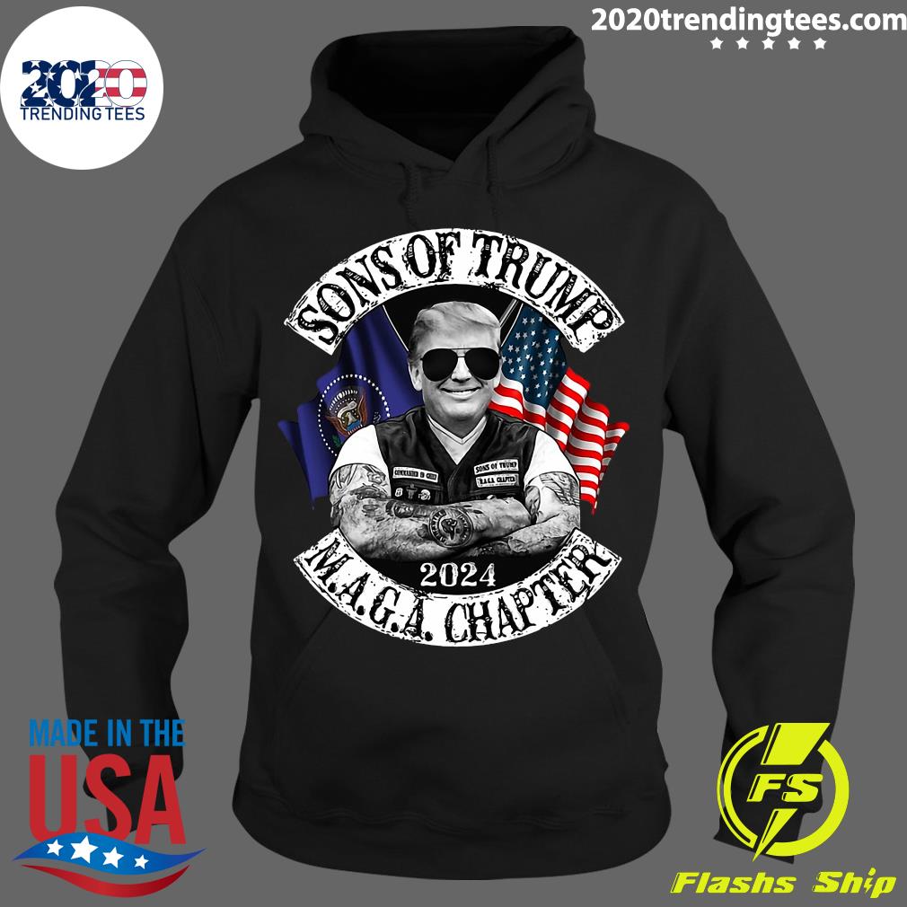 Sons of Trump 2024 Maga Chapter - Adult & Kids T-Shirts, Sweatshirts & Hoodies apparel design preview 2