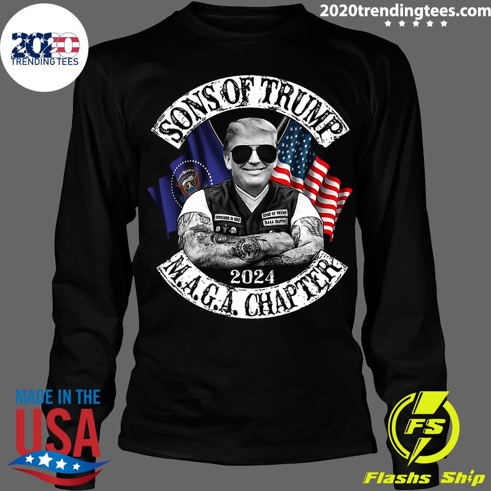Sons of Trump 2024 Maga Chapter - Adult & Kids T-Shirts, Sweatshirts & Hoodies apparel design preview 4