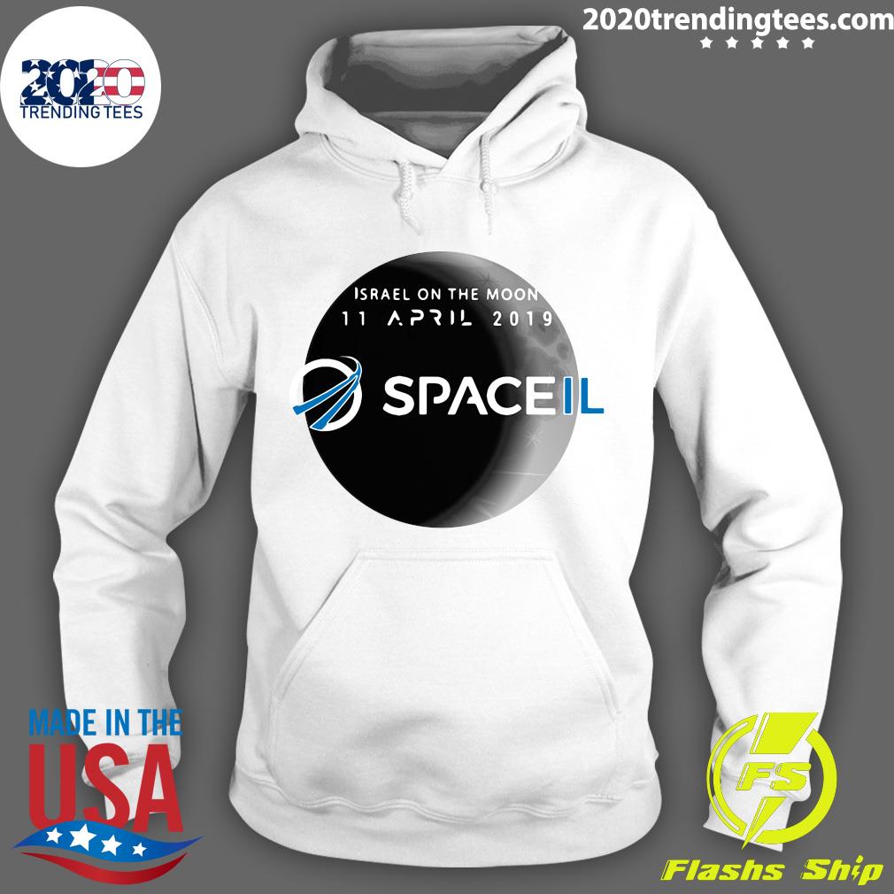 Spaceil Moon Landing Israeli Space Program - Adult & Kids T-Shirts, Sweatshirts & Hoodies apparel design preview 2