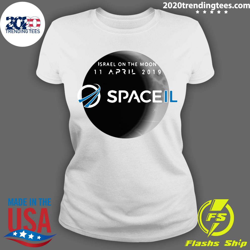 Spaceil Moon Landing Israeli Space Program - Adult & Kids T-Shirts, Sweatshirts & Hoodies apparel design preview 3
