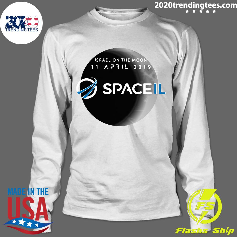 Spaceil Moon Landing Israeli Space Program - Adult & Kids T-Shirts, Sweatshirts & Hoodies apparel design preview 4