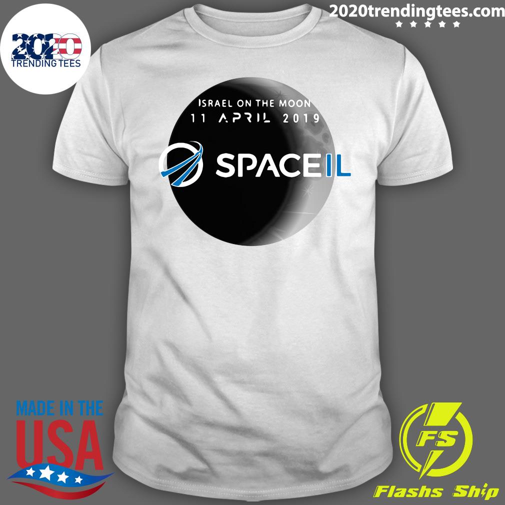 Spaceil Moon Landing Israeli Space Program - Adult & Kids T-Shirts, Sweatshirts & Hoodies apparel design preview 1