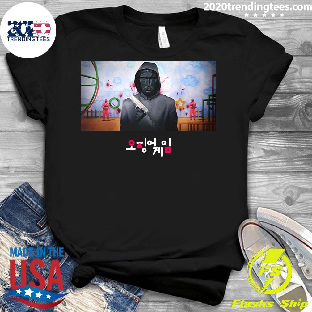 Squid Game Story Art 002 - Adult & Kids T-Shirts, Sweatshirts & Hoodies apparel design preview 3